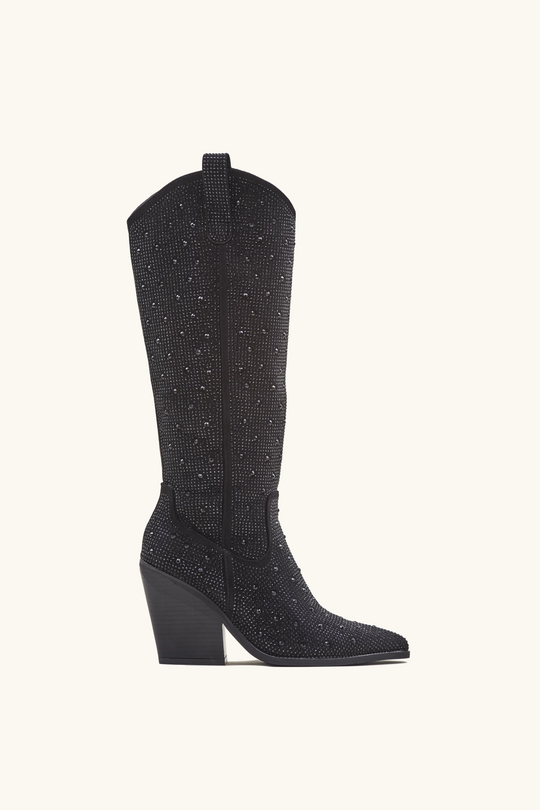 Cow-boy strass Noir (c-295)