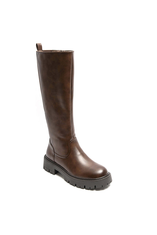 Boots élastique Jade Brown(5825)