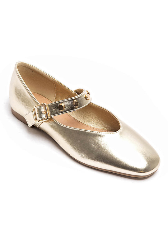 Ballerines gold (6690)