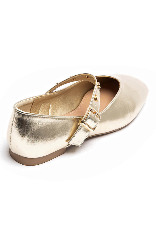 Ballerines gold (6690)