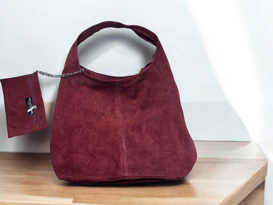 Sac cuir bordeaux Lily