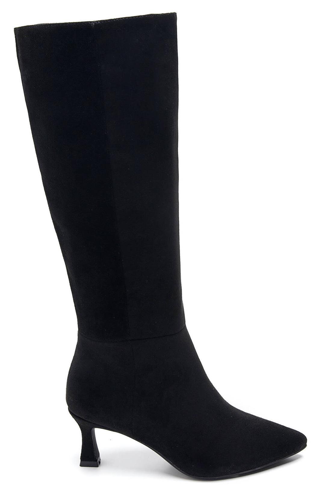 Boot daim petit talon Noir (9586)