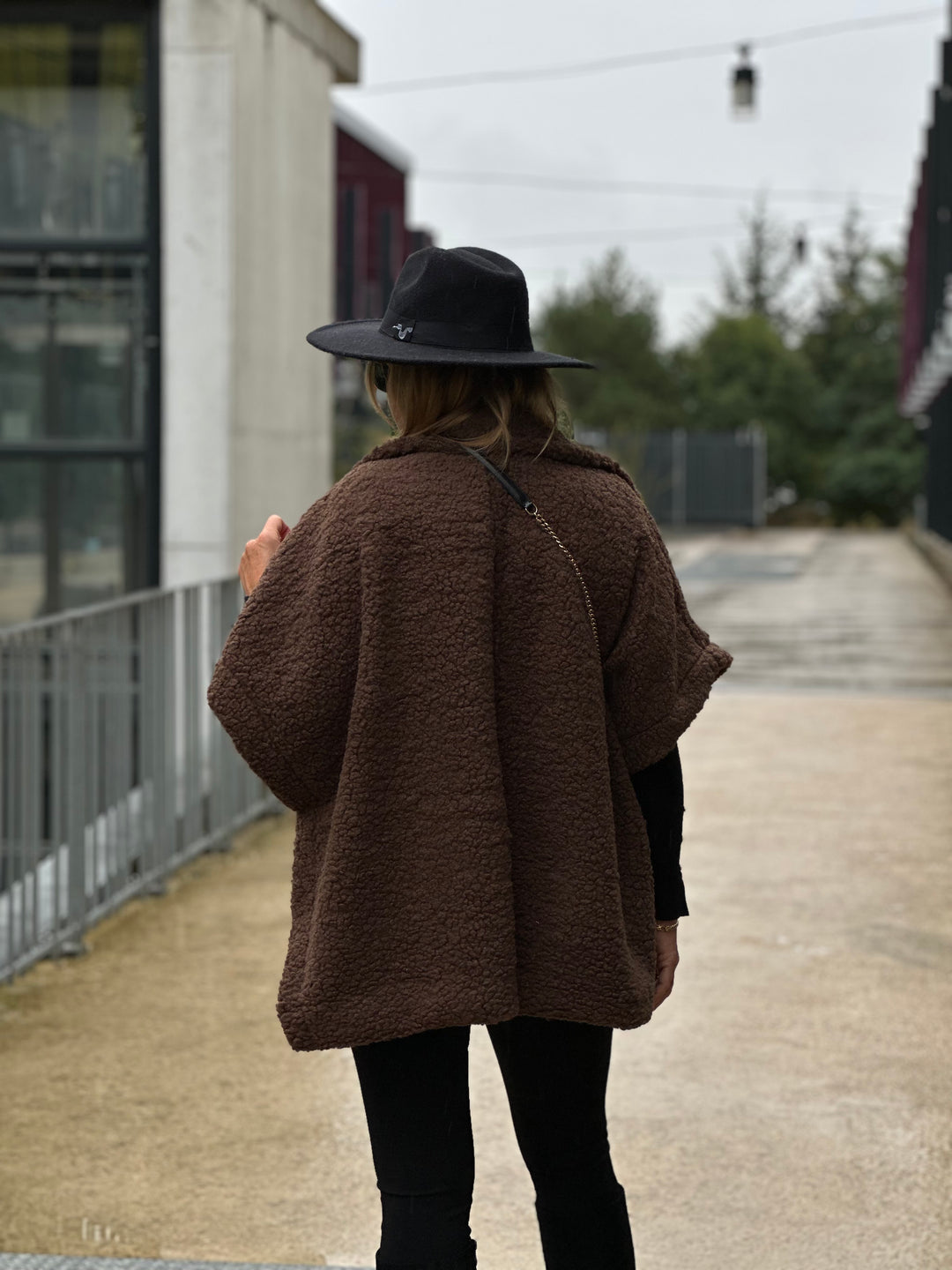 Poncho moumoute Choco (précommande 3j)