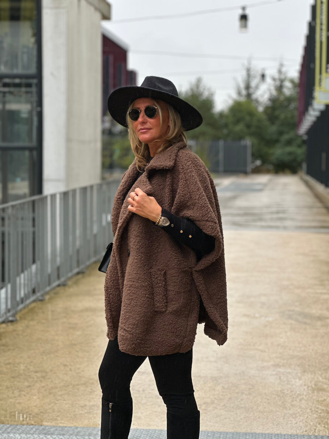 Poncho moumoute Choco (précommande 3j)