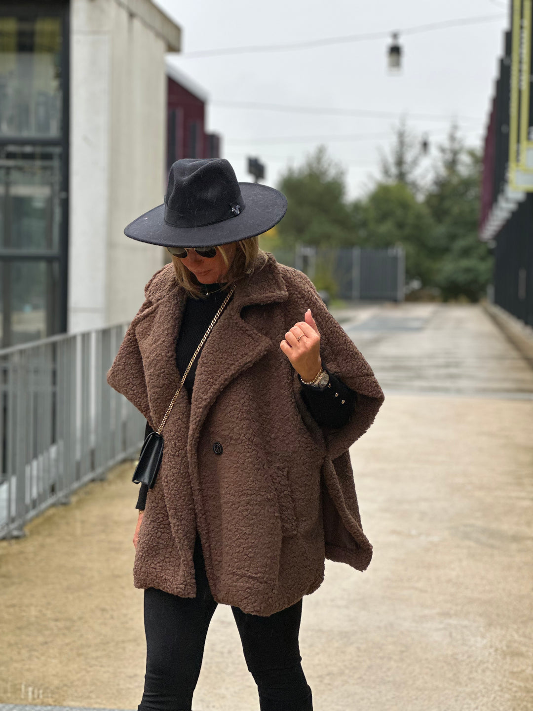 Poncho moumoute Choco (précommande 3j)