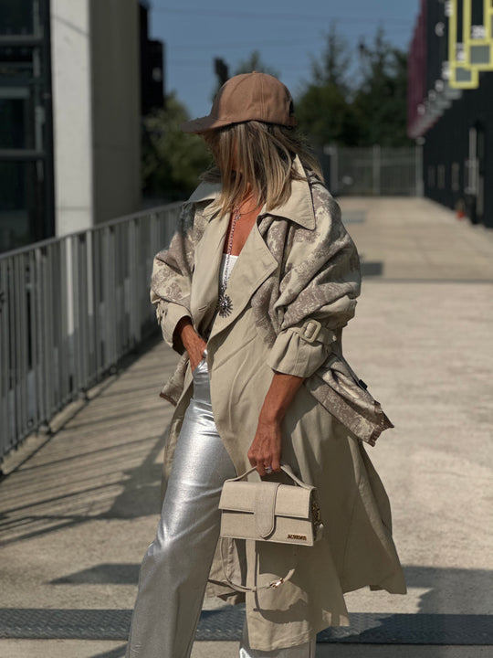 Trench coats en Jean beige