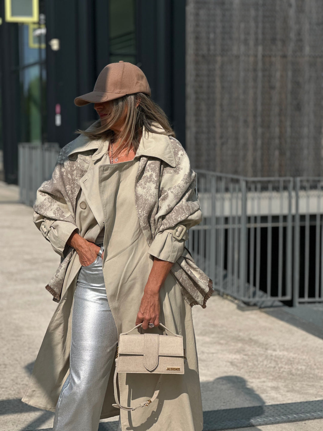 Trench coats en Jean beige