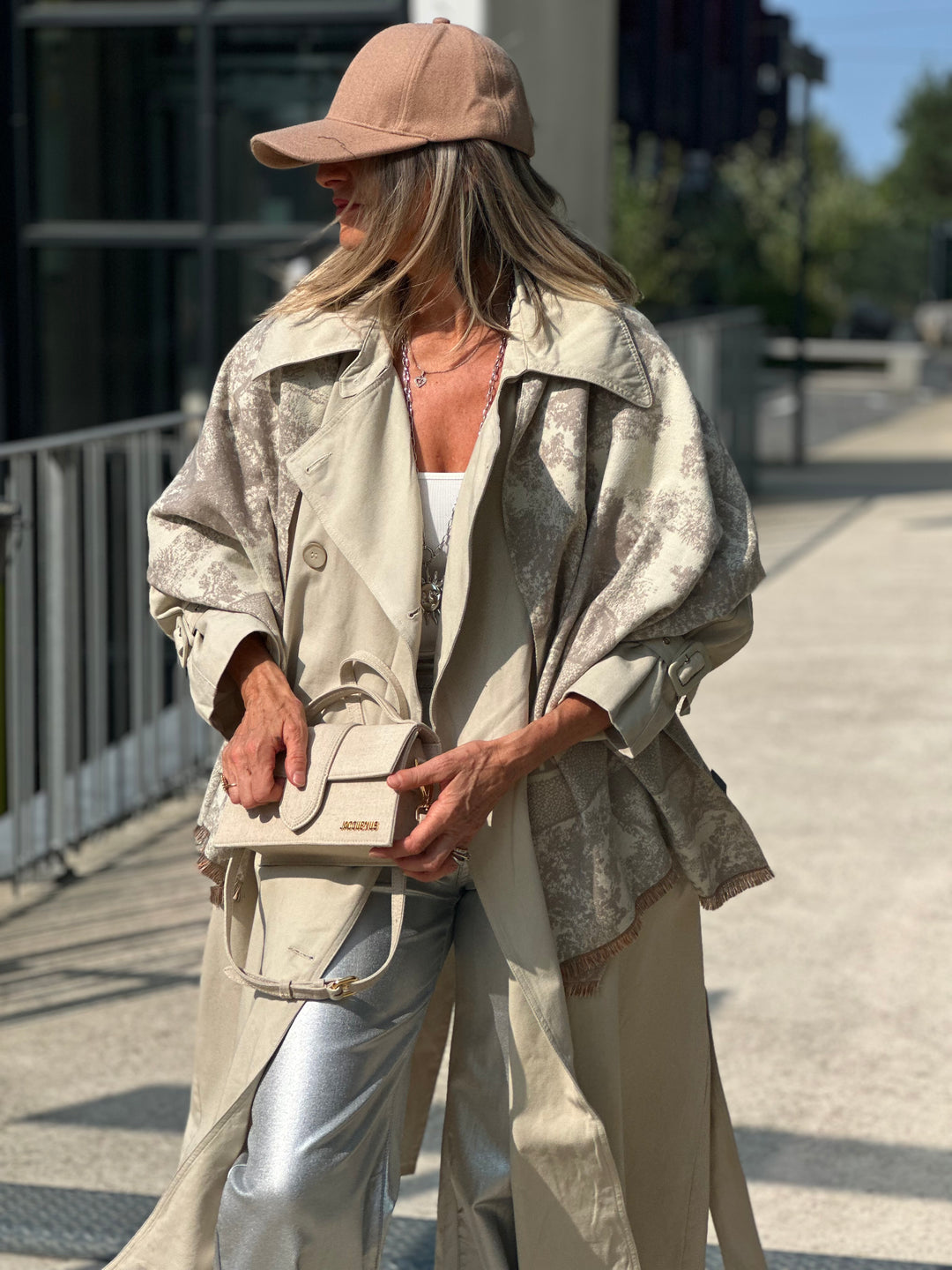 Trench coats en Jean beige