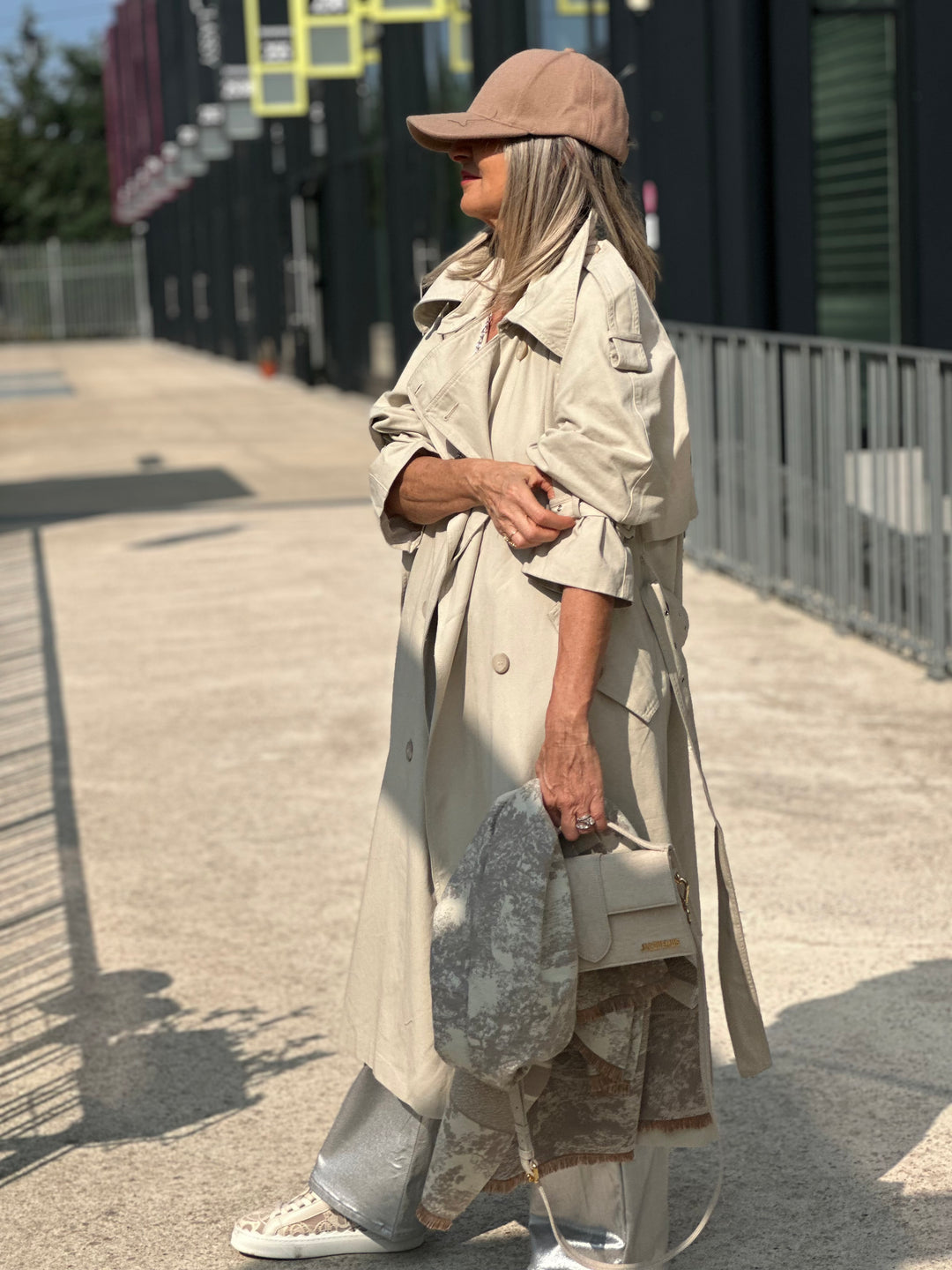 Trench coats en Jean beige