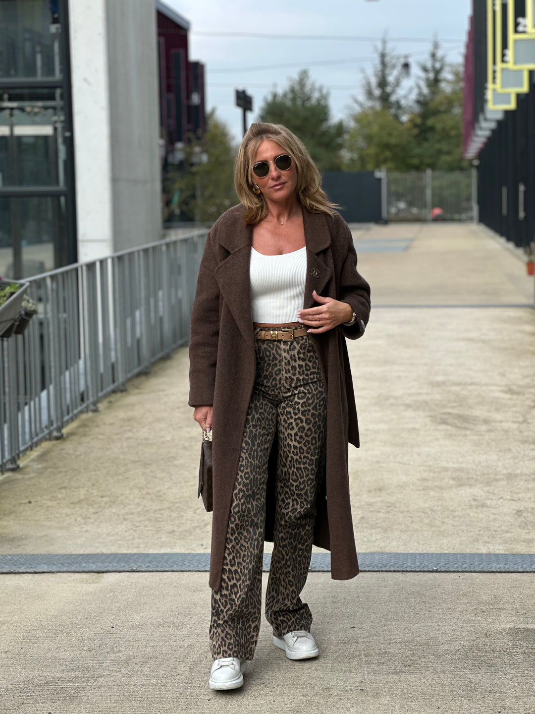 Manteau laine choco Mélodie ( 88050)