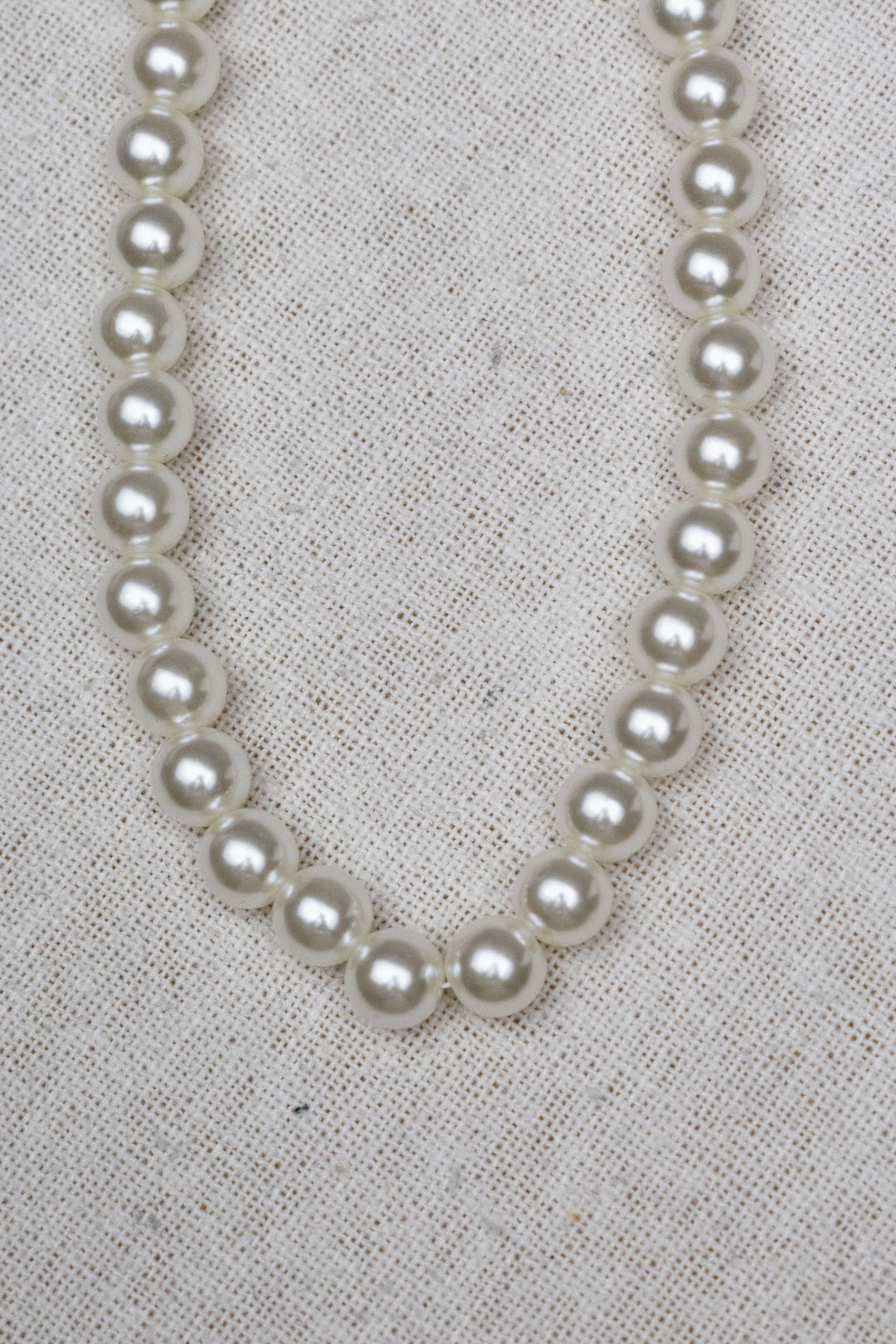 Collier rond perles