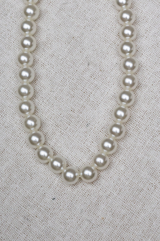 Collier rond perles