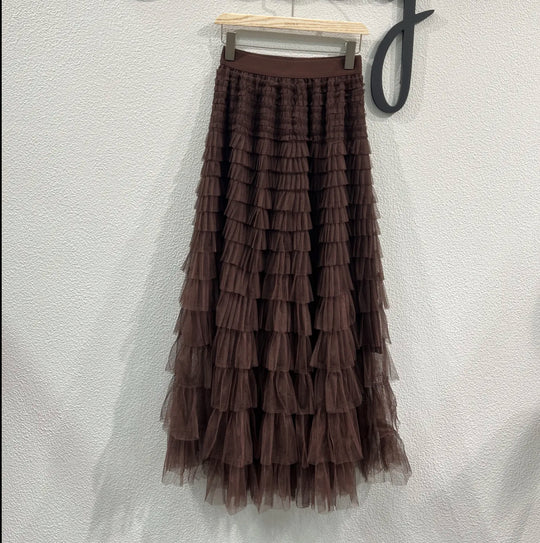 Jupe tutu volume choco /It