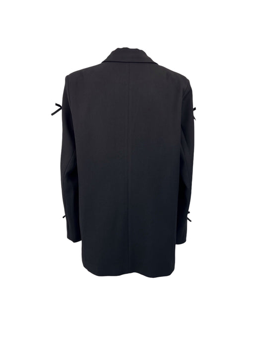 Blazer noir aux noeud