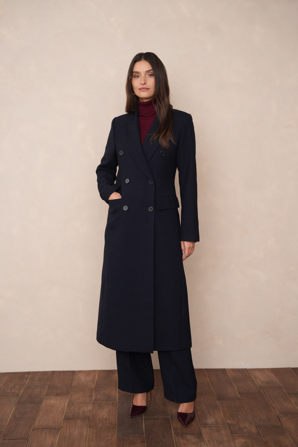 Manteau coutume Bleu