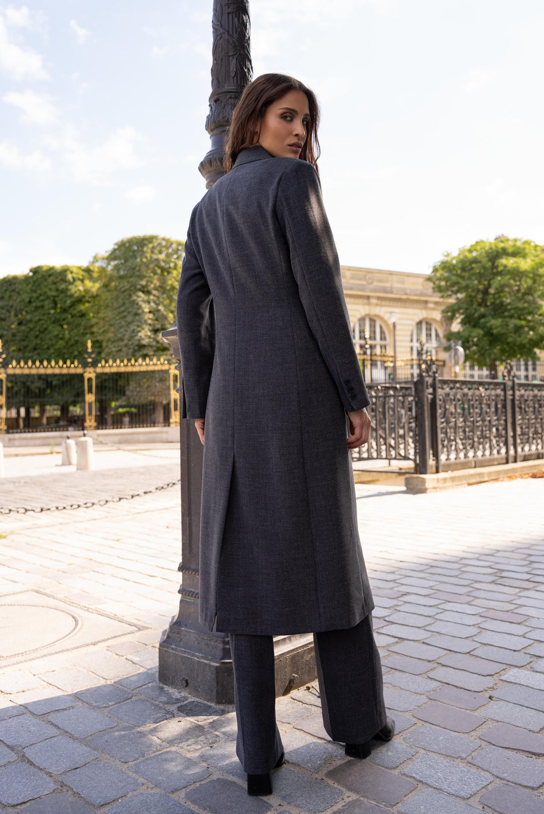 Manteau coutume Gris