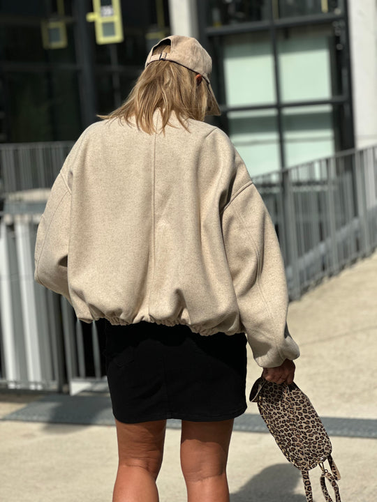 Bomber lainer beige Sounia