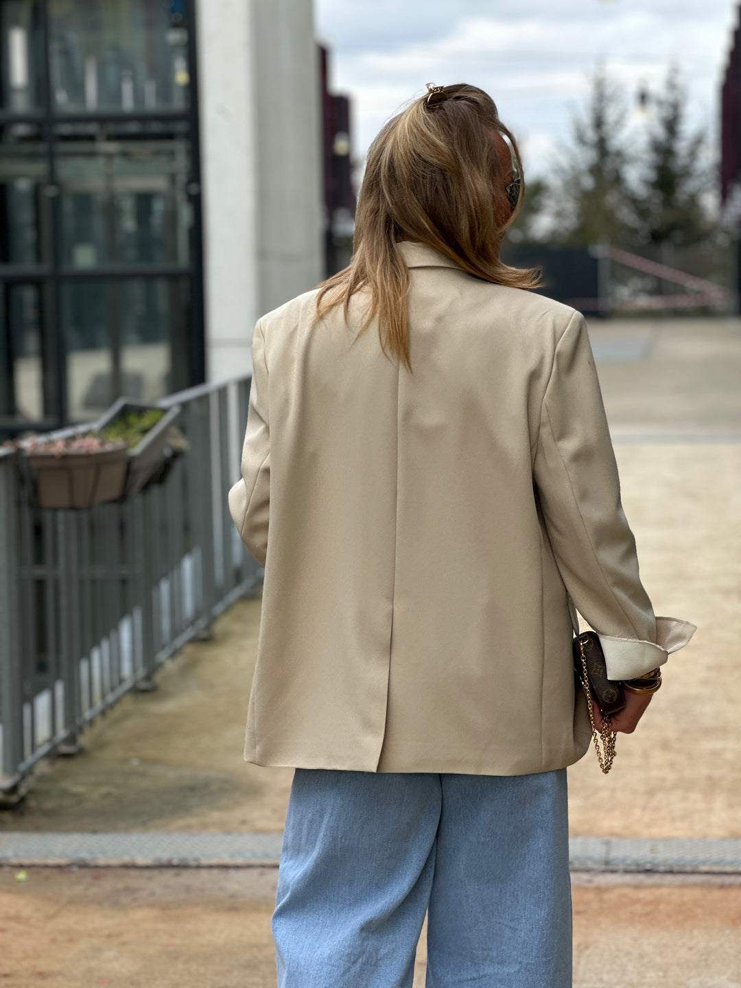 Veste beige manches rêver Silvia 24747