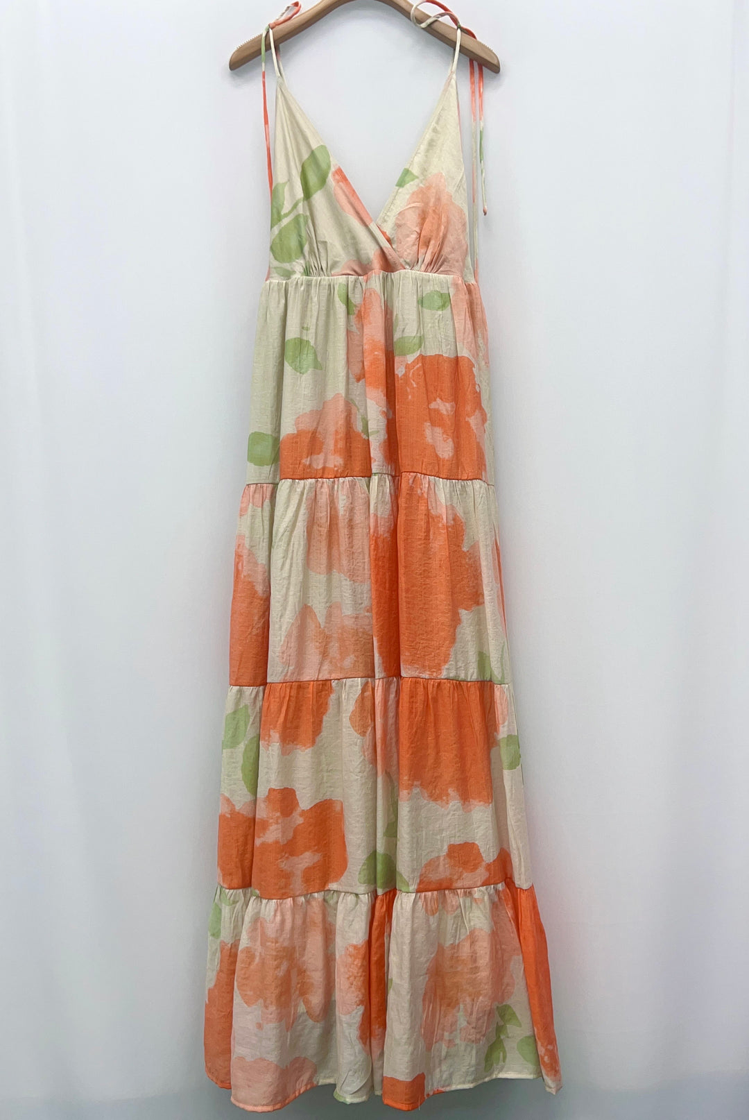 Robe été orange