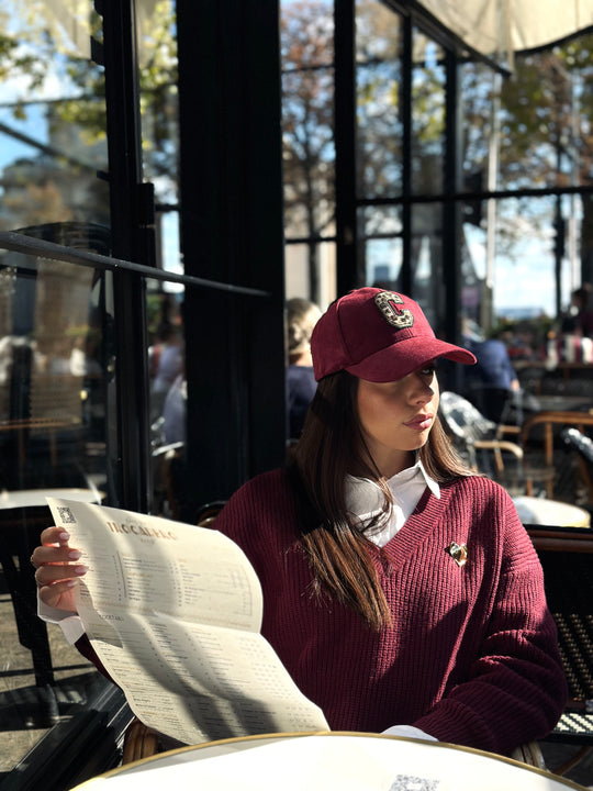 Casquette uni C léopard