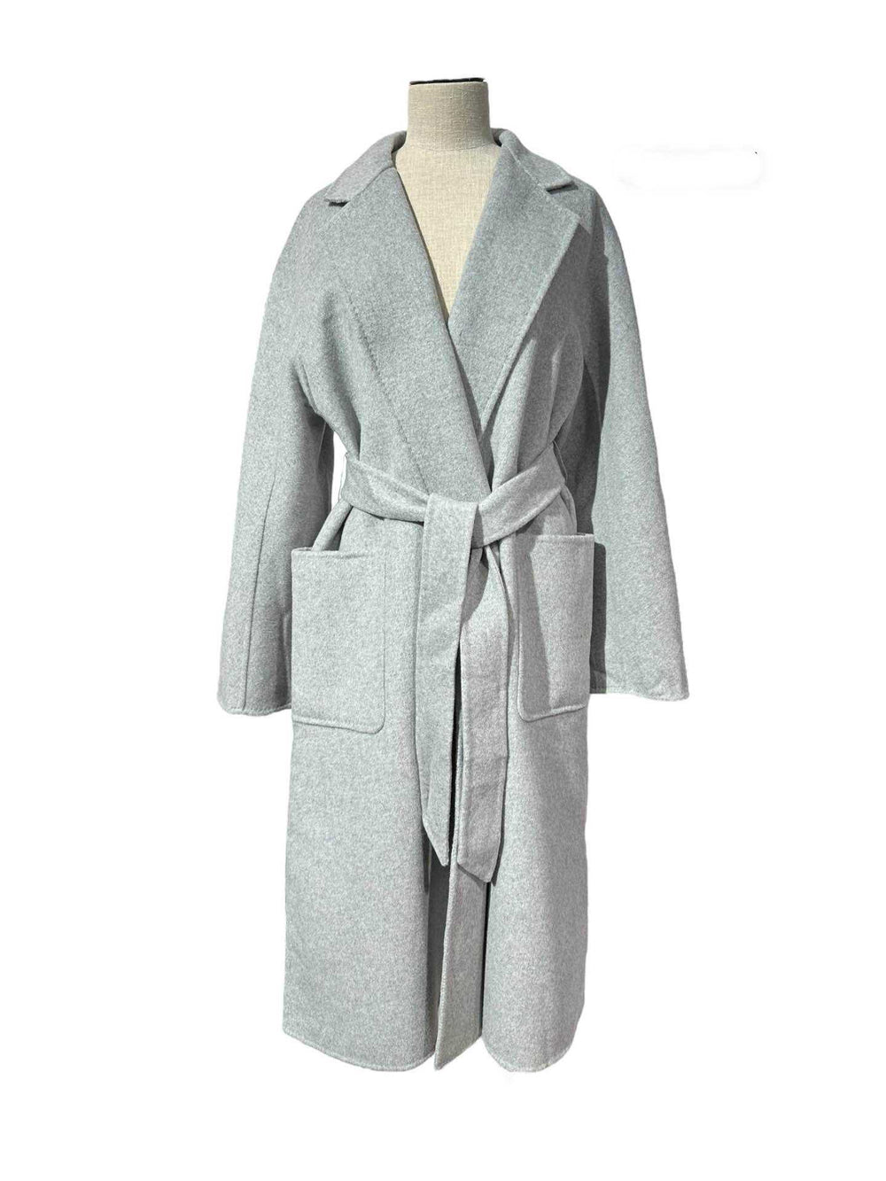 Manteau laine Gris Lesly