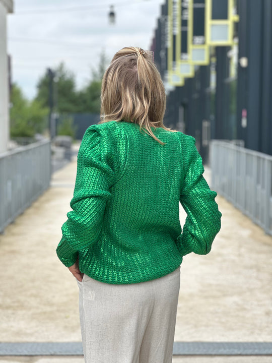 Gilet métallique épaules Vert