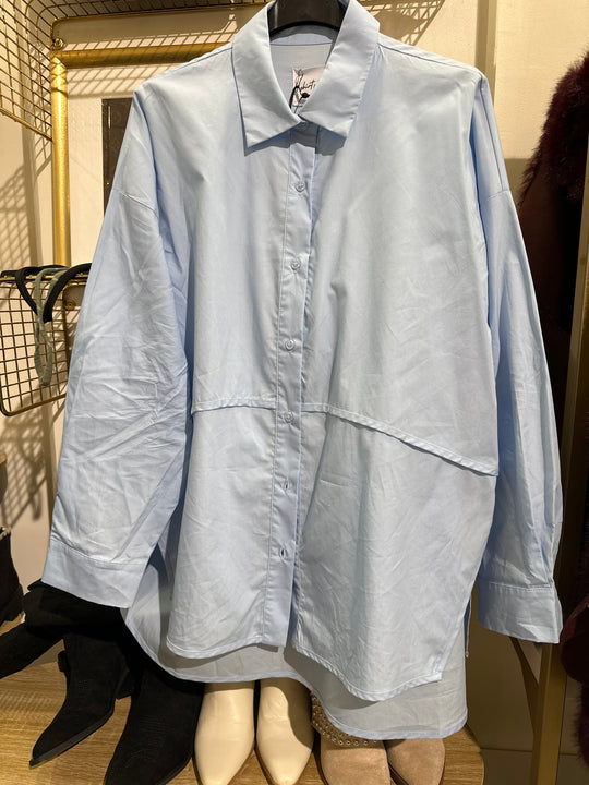 Chemise loose Mila bleu