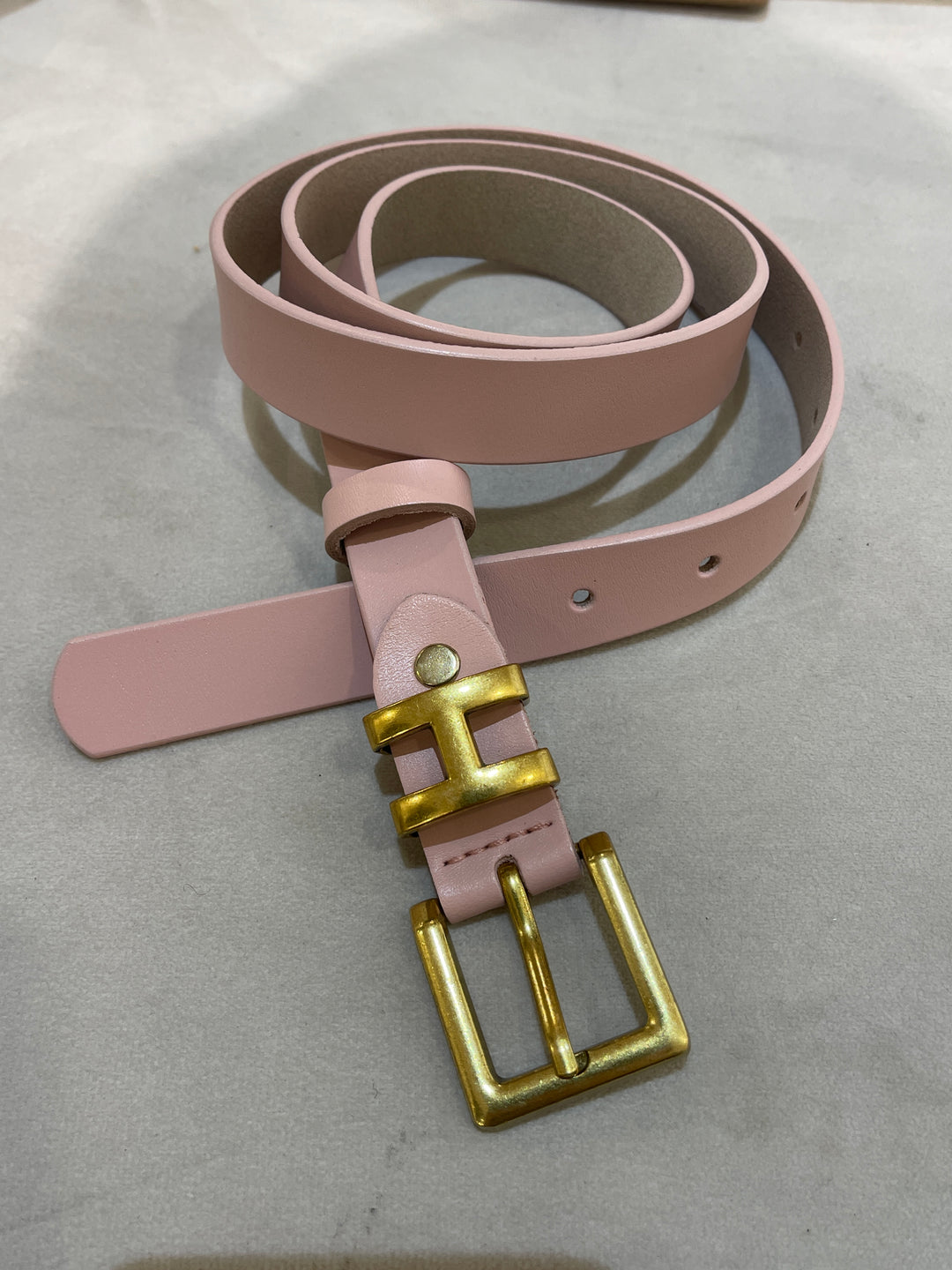 Ceinture cuir H Rose